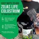 Colostrum Supplement, 100% Grass Fed, from Organic Farms, Colostrum Powder for Immunity, Gut Health, Wellness - Made with Regenerative Farming Practices, 30 Day Supply, Unflavored (2.11 Ounce (Pack of 1))