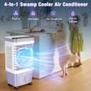 Portable Air Conditioners, 3000 CFM Swamp Cooler, Evaporative Air Cooler with 6.87 Gal Water Tank, 3 Speeds & 4 Modes, 120° Oscillation, 15H Timer Air Cooler for Home, Kitchen, Bedroom