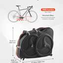 VEVOR Bike Travel Bag, Road Bike Bag Road Bicycle Storage Carry with TSA Lock & Dual Zipper for Air Travel, Outdoor Use, Airplane, Car, Train, Subway Transport, 700C Road Bike