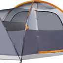 Amazon Basics Camping Tent, 3-Season Dome Design with Rainfly, 8 Person