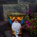 Garden Gnome Bird Feeder - Weatherproof Outdoor Decor for Yard & Patio