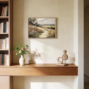 HISPACE Wall Art For Living Room,Minimalist Wall Art,Canvas Prints Paintings Artwork for Walls,Bedroom,Hallway,Office Wall Decor,12x16 Inch Unique Gift Wall Decor for Friends and Family (16L*12W IN, Flower)