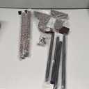 Zakkart SnugCloud Cat Window Perch with 4-Sided Bolster - Large Cat Hammock for Window Sill - Solid Hardwood & Metal Frame - Window Seat for Pets (Dark Stained Wood w/Gray Bed, Large) (Large (25"x15"))