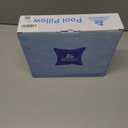 4x4 Pool Pillow for Above Ground Pools  0.4mm Thick PVC Cold-Resistant Pool Cover Air Pillow with 50 Ft Rope, Winterizing Ice Equalizer Inflated Closing Winter Kit for Supporting Pool Cover