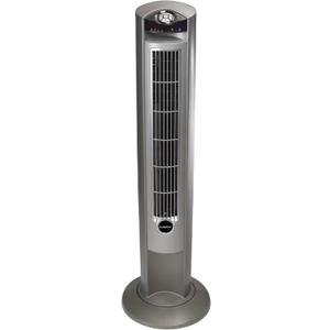 Lasko Portable Electric 42" Oscillating Tower Fan with Fresh Air Ionizer, Timer and Remote Control for Indoor, Bedroom and Home Office Use, Silver 2551