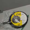 Lodge Round Seasoned Cast Iron Griddle - Round-Shaped, Pre-Seasoned Iron Griddle Pan - Non-Toxic, PFAS-Free Cookware - Compatible with Stovetop, Oven, Grill, or Campfire - 10.5 Inches