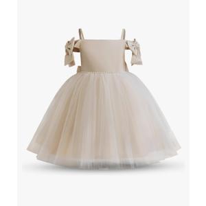 TTYAOVO Flower Girl Dress Bowknot Pageant Wedding Party Gown 6Y 2074 Champagne TTYAOVO Flower Girl Dress Bowknot Pageant Wedding Party Gown 6Y 2074 Champagne
