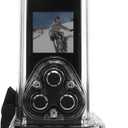 Generic Camcorder, 4K HD 270 Rotatable Wide Angle Camera with WiFi Mic, 30m Underwater, Anti Shaking, for Outdoor Riding Diving, Genericg0xps48wdb