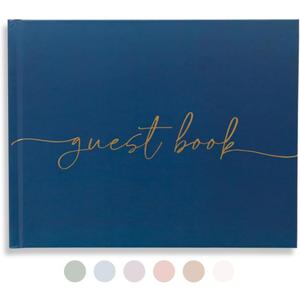 Lamare Elegant Blank Page Wedding Guest Book  The Perfect Polaroid Guest Book for Wedding Receptions, Birthdays, Baby Showers, and Special Events  A Stylish Sign-in Book for Guests