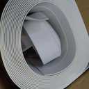 Duzzy Flexible Baseboard Molding Trim, 5 Inch(W) x 20 Feet(L) Peel and Stick Rubber Wall Trim Molding, Self-Adhesive Vinyl Wall Base Cove Base