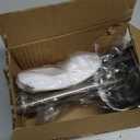 Real Stainless Steel Lemon Squeezer Citrus Juicer Hand Press Heavy Duty Manual Squeeze Juice Extractor Maker Orange Lime Grapefruit Presser - Bonus 50 Pcs Filter Bags (Large, silver)