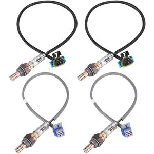 Oxygen O2 Sensor Upstream Downstream 234-4669 234-4407 Replacement for 2003-2006 Chevy Suburban Silverado 1500 2500 3500 HD, GMC Sierra Yukon XL, Cadillac Escalade, H2 6.0L V8 4PCS