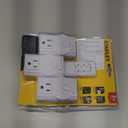 STANLEY 3 Pack Wireless Remote Control Outlet System Indoor Power Plug for Household Appliances 100ft Range (3 Grounded Outlets + 1 Remote) 125V/15A ETL Listed Outlet Switch