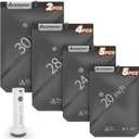 Vacuum Storage Bags for Travel with Wireless Rechargeable Air Pump, 16 Pack Travel Essentials Space Saver Compression Bag for Luggage, Suitcase, Backpack, Vacuum Seal Bags for Home Storage Clothing