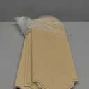 8 Pack Unfinished Wooden Plaques 6"x14"-0.25 Inch Thick Beveled MDF Wood Sign for Burning DIY Crafts