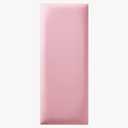 3D Anti-Collision Wall Padding for Kids, 50x20x3cm Bedside Protective Wall Cushion, Self-Adhesive PU Waterproof Wall Sticker for Bedroom Living Room (Color : Pink, Size : 4PCS)