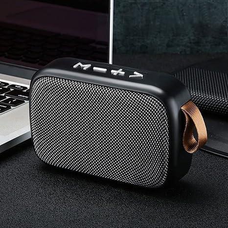 Cuifati Bluetooth Speaker Subwoofer Stereo Portable USB Mini Speaker with FM Radio Louder Volume Crystal Clear Stereo Sound Rich Bass(Black)