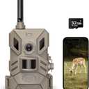 OUTDOOR EXPERT 4G Cellular Trail Camera with No Glow 940nmNight Vision,36MP Hunting Camera HD Video IP66 Waterproof Game Cam,90FT Flash Range Wildlife Monitor-New