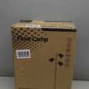 addlon Tree Floor Lamp with 3 Adjustable Rotating Lights and Matching LED Bulbs, Standing Tall Pole Lamps for Living Room, Bedroom, Home, Office - Brass Gold