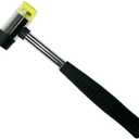 25mm Dual Head Nylon Rubber Hammer Jewelers Metal Mallet,Multipurpose, Doublesided & Lightweight Mallet Soft Hammer for Home Decoration Installation Hand Tool