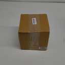 Creative Co-Op Large Square Marble Container, White (4-1/2" Square)