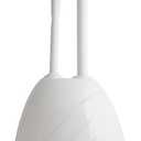 Plumbcraft 7506400 Plunger Cleaning Combo Kit with Hiding Caddy Durable, Heavy-Duty Brush Toilet Types with Sanitary Storage, White