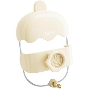 Leak-Proof & Chew-Proof Hanging Water Dispenser No Drip for Birds, Chinchillas, Guinea Pigs, Ferrets, Rats, Rabbits, Bunnies, Parrots, Squirrels, and Other Small Animals - Beige, 12oz