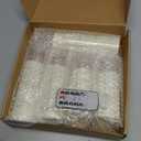 Raycare Flameless Candle with Remote Timer  5 Flickering Acrylic Battery Operated LED Pillar Candles with Embedded Star String for Halloween, Home Decor, and as a Gift(Ivory)