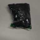 SweatyRocks Women's Plus Size Lace Tops Mesh Long Sleeve V Neck Fitted Tees Shirts (Black), XL