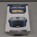 Electric Lunch Box Food Heater 80W Heated Lunch Box for Adults 12V 24V 110V 220V Portable Food Warmer LunchBox Lonchera Elctrica Porttil for Car Truck Work Driver Valentine's Gift for Men Women (Blue)