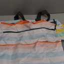 G4Free Beach Bag, Waterproof Sandproof Beach Tote Bag, Large Capacity Foldable for Women (50L, Rainbow)