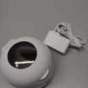 Ultrasonic Retainer Cleaner - UV Dental Cleaning Pod Night Guard Cleaner for Dentures, Aligner, Braces, Toothbrush Heads, Jewelry (White)