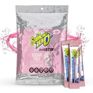 2 x Sqwincher Zero Qwik Stik, Strawberry Lemonade, Sugar Free, Low Calorie, Low Sodium Electrolyte Powder Hydration Drink Mix, .11 0z Packet (Pack of 50)