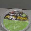 MUDEELA 6 Pack of 15 inch Plant Saucer, Durable Plastic Plant Trays for Indoors, Clear Plastic Flower Plant Pot Saucer, Made of Thicker, Stronger Plastic, with Taller Design