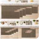 BEQHAUSE Kitchen Runner Rugs 24"x72", Kitchen Mats for Floor, Brown