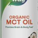 Nature's Way Organic MCT Oil, 16 Fl Oz, Brain and Body Fuel from Coconuts*, C8 Caprylic Acid and C10 Capric Acid, Keto and Paleo Certified, Organic, Non-GMO Project Verified, EXP 05/2026