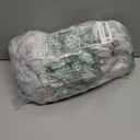 Walrus Round Vinyl Fitted Tablecloth with Flannel Backing Elastic Edge Design Table Cover Waterproof Oil-Proof PVC Table Cloth Stain-Resistant Best for 37"-44" Round (Marble)