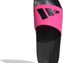 adidas Unisex-Adult Adilette Shower Slide Sandal (17 Women/16 Men, Shock Pink/Black/Black)