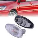 Pair Side Marker Light Lamps for 2002-2006 Mitsubishi Lancer 2003-2006 Outlander Turn Signal Lights