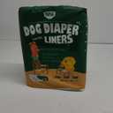 Disposable Dog Diaper Liners Booster Pads for Male & Female Dogs, 100ct, Doggie Diaper Inserts fit Most Types of Dog Diapers - Pet Belly Bands & Male Wraps (Small (100 Pads))