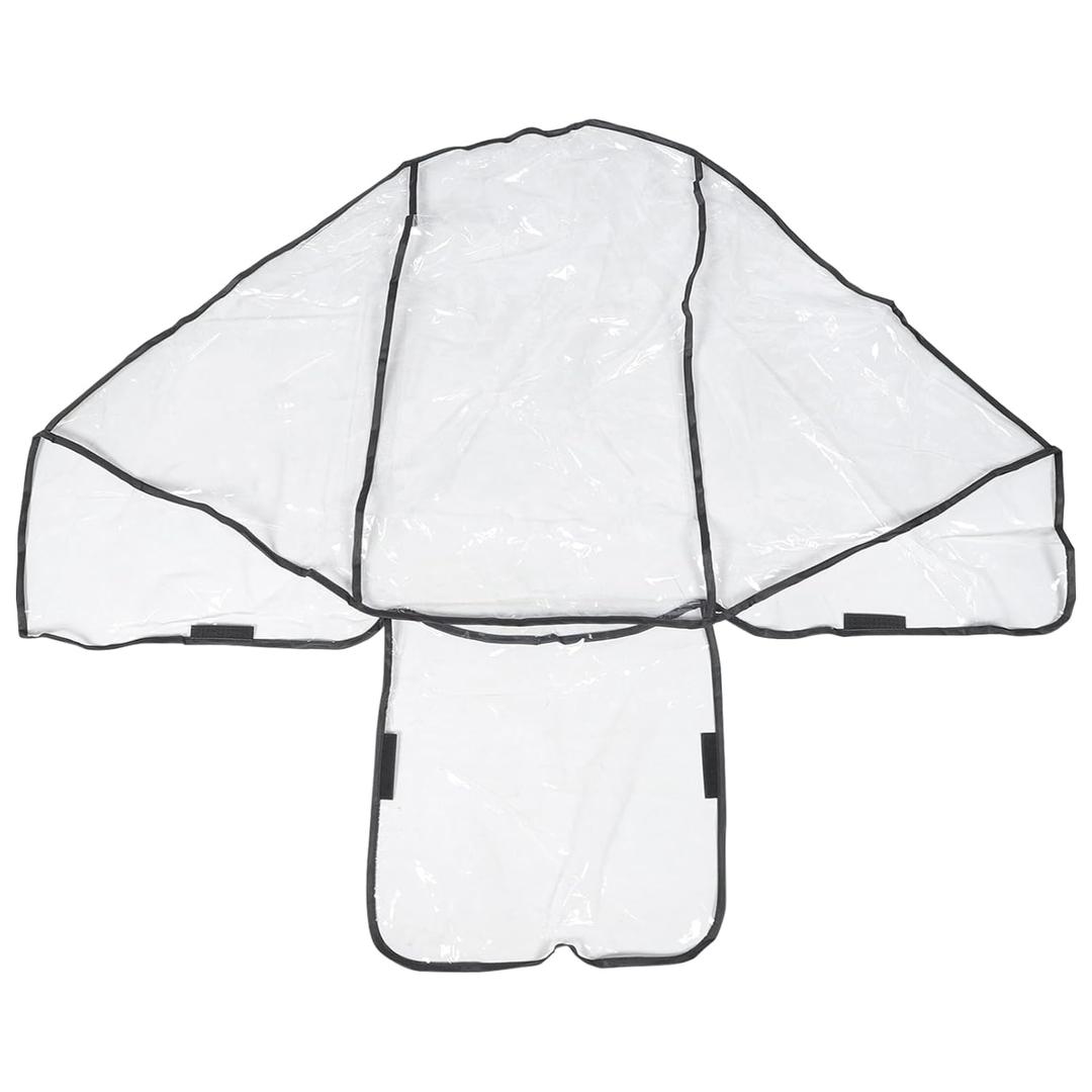 MERRYHAPY Rain Cover for Stroller Double Stroller Windproof Design Comfortable for Twins