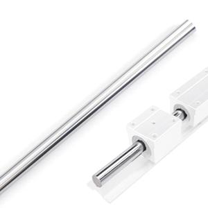 1 Pc 5/8" x 24" Chrome Plated Carbon Steel Round Rod — Chrome Coated Steel Bar for Shafts, Gears, Lathe Turning, Drill Press, Boring Machines & DIY Axle Projects
