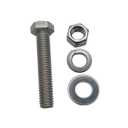 2 x (6 Sets) 3/8"-16 x 1-3/4" Stainless Steel Hex Head Screws Bolts, Nuts, Flat & Lock Washers, 18-8 (304) S/S, Fully Threaded by MetalSpacersOnline