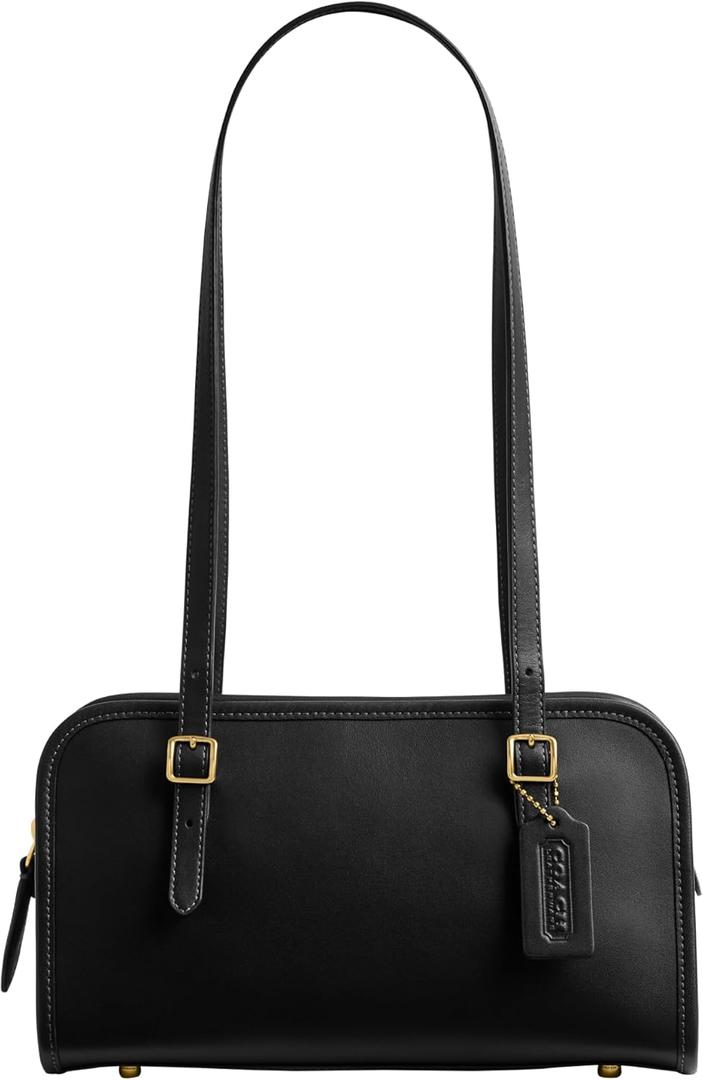 COACH Swing Zip Bag with Grommets (B4/Black)