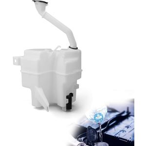 Windshield Washer Reservoir Tank Compatible with Toyota RAV4 2019-2022 Accessories with Pump, Cap & Filler Neck & Fluid Level Sensor, Replaces 85315-42460 85315-0R060 85315-42450