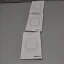 3 x 2 Pack Case for Apple Watch Screen Protector, Hard PC Case with Tempered Glass Protective Cover Guard Bumper, Slim Apple Watch Cover for iWatch Series 11 Series 10 - Black/Black 46mm