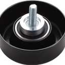 binopoly 36299 Belt Tensioner/Idler Pulley for 2001-2020 Buick Rainier Cadillac Escalade Chevy Avalanche/Colorado/Express/SSR/Tahoe GMC Canyon/Envoy/Savana/Yukon OE#89669 12555609 12580771 12669569