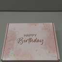 21st Birthday Gifts for Her – Unique Gift for 21 Year Old Woman, 5PCS Gift Box with 16oz Coffee Cup, Candle, Necklace, Makeup Bag & Card – Vintage 2005 Birthday Gifts for Women