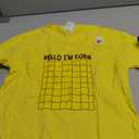 Corn Halloween Costume Funny Foodie Farmer T-Shirt, Medium
