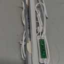 Plug-in Under Cabinet Lighting, Dimmable Counter Lights for Kitchen, 2pcs 12 Inch, Cold White 6000K Linkable USB Led Closet Light, Wired Indoor Night Lights Bar for Desk, Sink,Workbench (No motion sensor-2 pack)